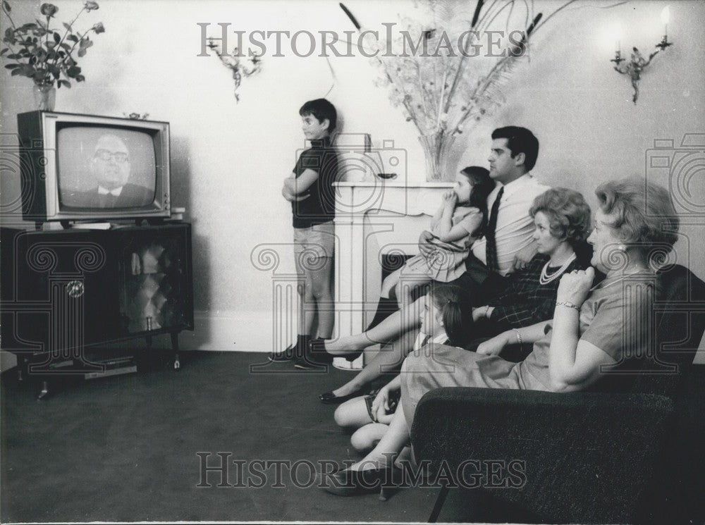 1969 Press Photo The Poher Family - Historic Images