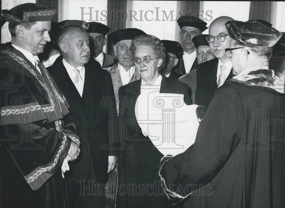 1957 Eleanor Dulles - Historic Images