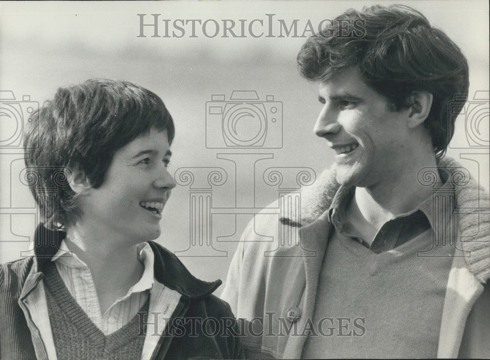 1979 Press Photo Jacinte Giscard d'Estaing & Fiance Philippe Guibout - Historic Images