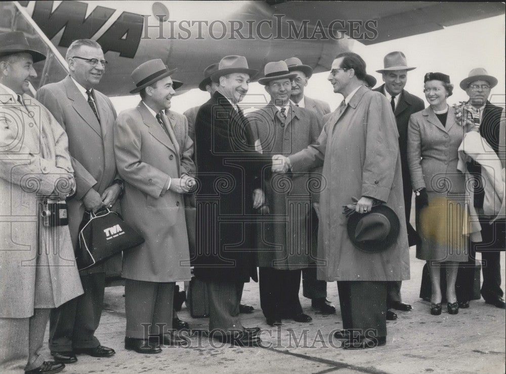 1953 Dr. Norman Salit and Dr. Günther Werner - Historic Images