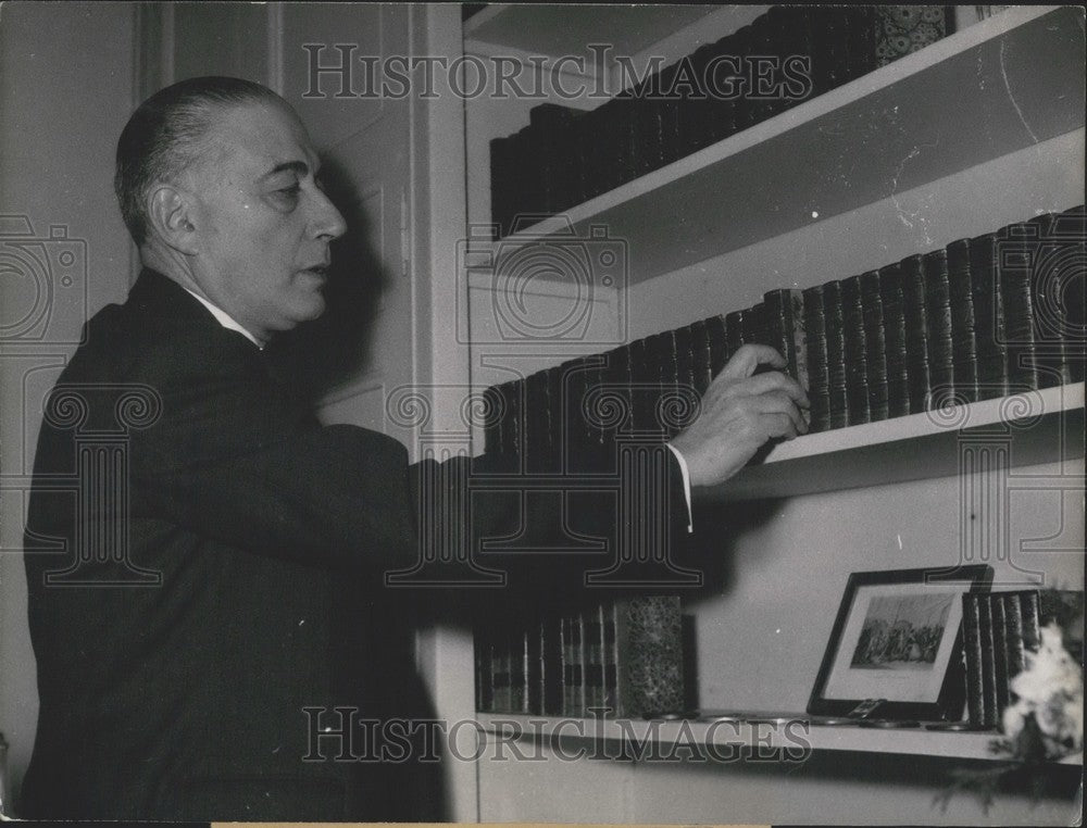 1953 Press Photo New Council President Rene Mayer-Historic Images