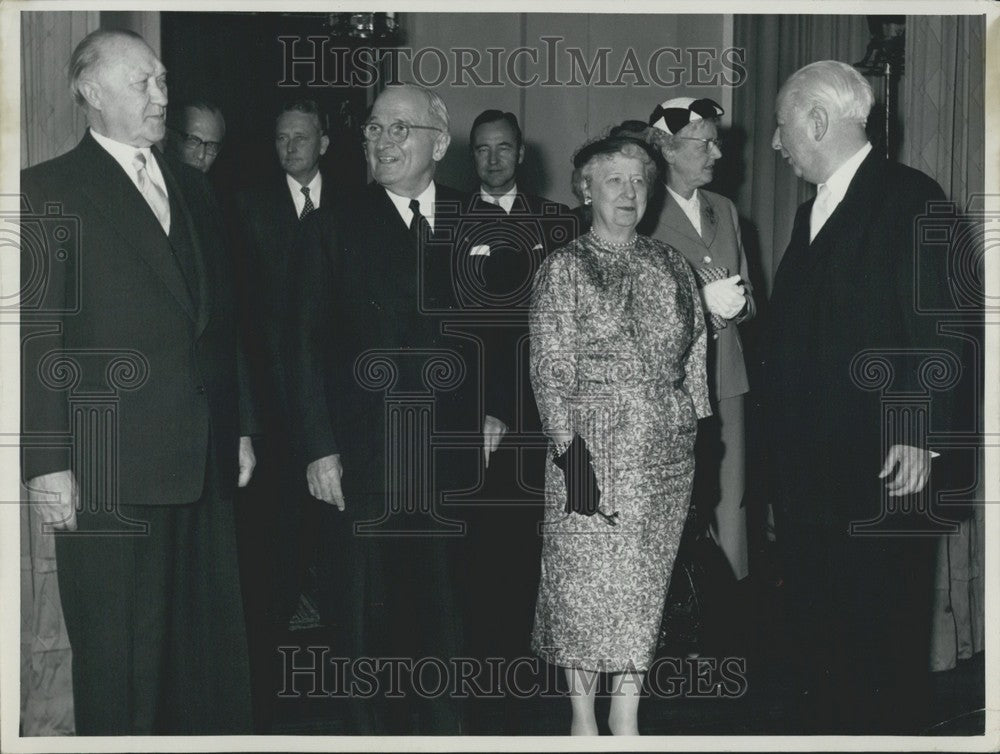 1956, President Truman in Bonn - Historic Images