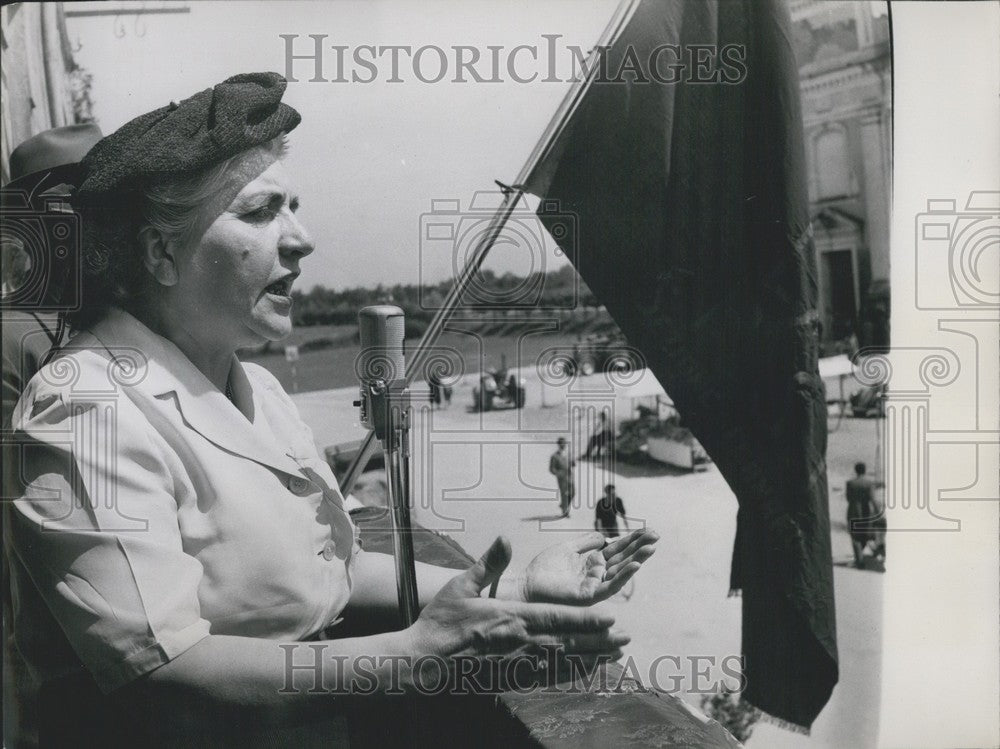 Press Photo Senator Elsa Merlin-Historic Images