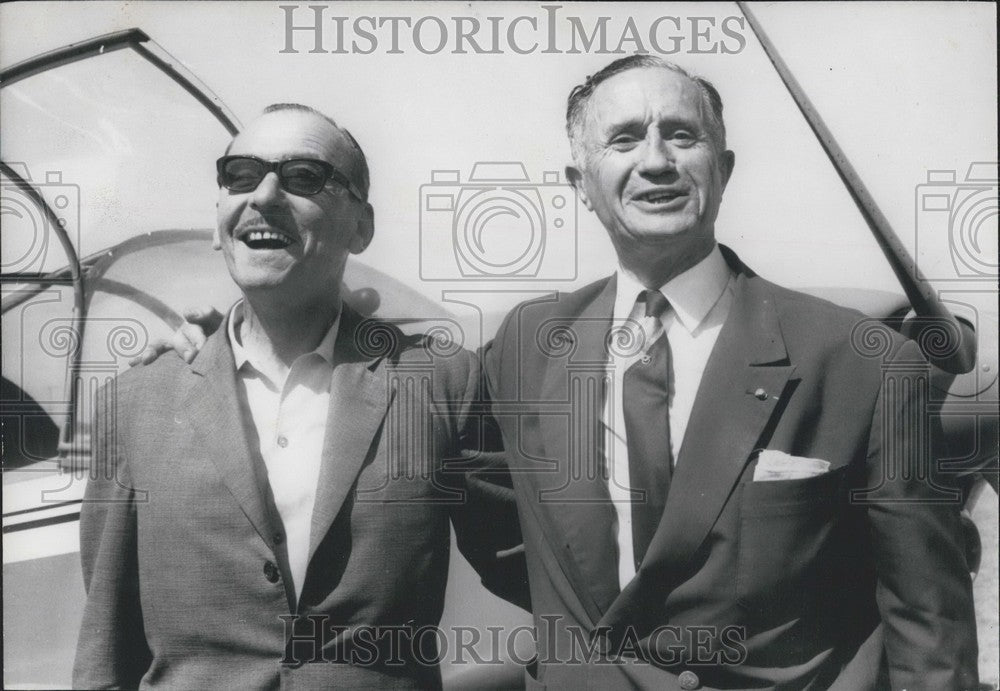 1967 Press Photo Pol Dessalas and Jacques Terrasson-Historic Images