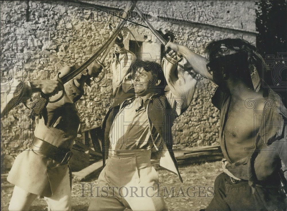 1979 Press Photo Gerard Philipe in Scene from "Fanfan la Tulipe"-Historic Images
