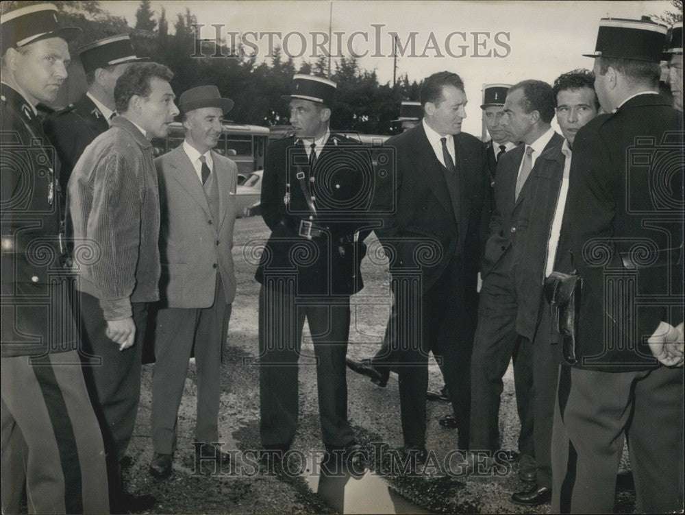 1960 Press Photo Reconstruction of the "Golden Dove" at St. Paul de Vence-Historic Images