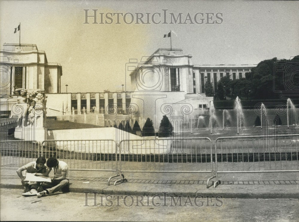 1983, Fountain at the Palais de Chaillot - Historic Images