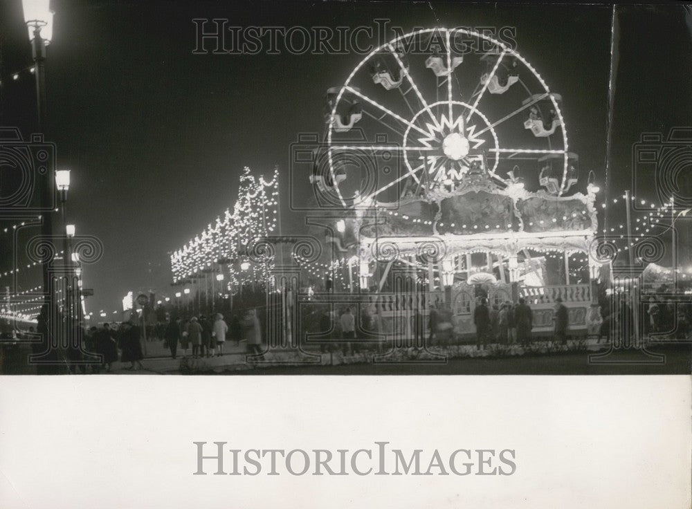 1963 Press Photo Christmas Market in Berlin - Historic Images