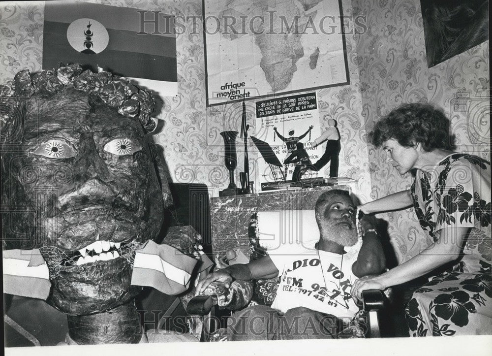 1985, Georges Faisans & Wife Montfermeil Home - Historic Images