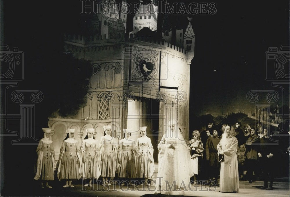 1968, "Count Ory" Scene Paris Comic Opera - Historic Images