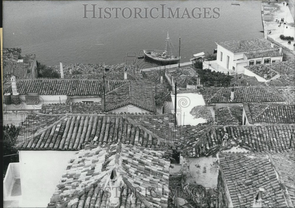 1968 Press Photo Paros, Cyclades Island in Greece. - Historic Images