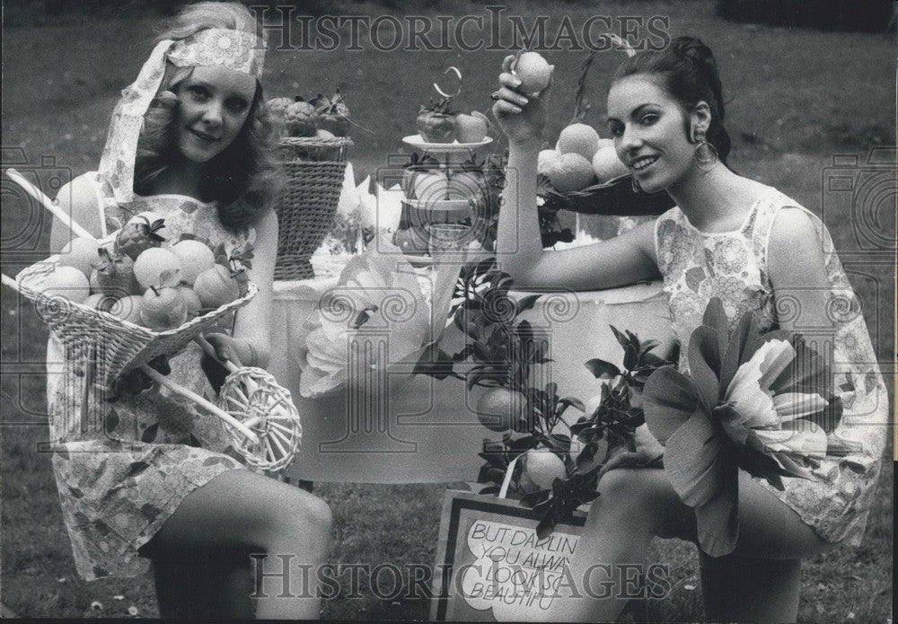 1969 Renate and Siggi's preparations for parties. - Historic Images