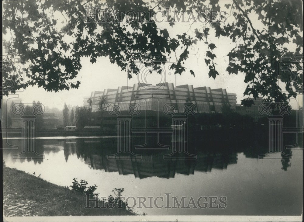 1977 Press Photo New European Palace Strasbourg-Historic Images