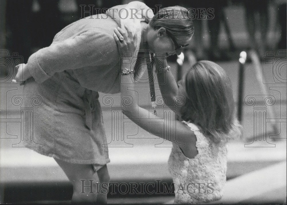 1968, Princess Irene of Netherlands Gives Aagje Kok Gold Medal - Historic Images