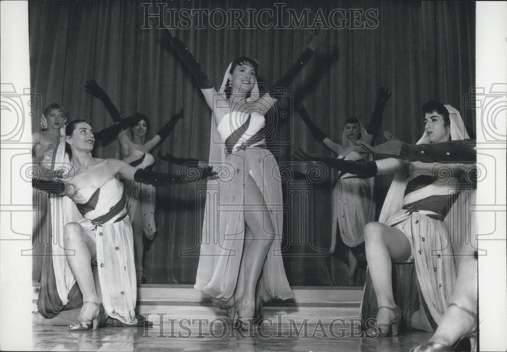 1958, Maria Mauban as Cabaret Dancer Berthomieu's "Legitimate" Movie - Historic Images