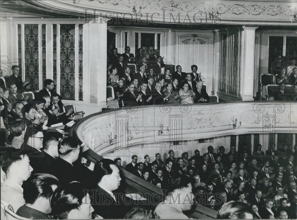 1955 Press Photo German Opera Opens in East Berlin-Historic Images