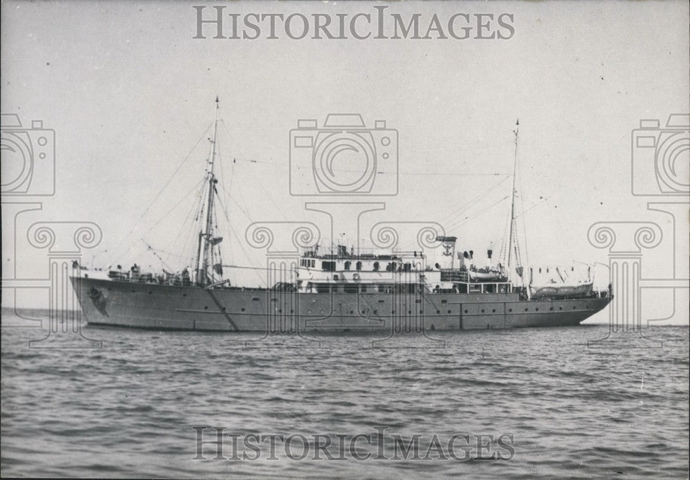 1955, &quot;President Theodore Tissier&quot; Research Boat - Historic Images