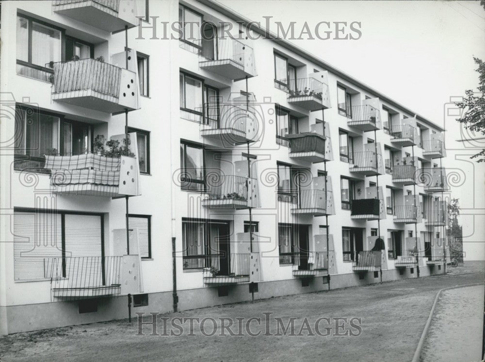 Press Photo New Living Spaces in Berlin-Mariendorf. - Historic Images