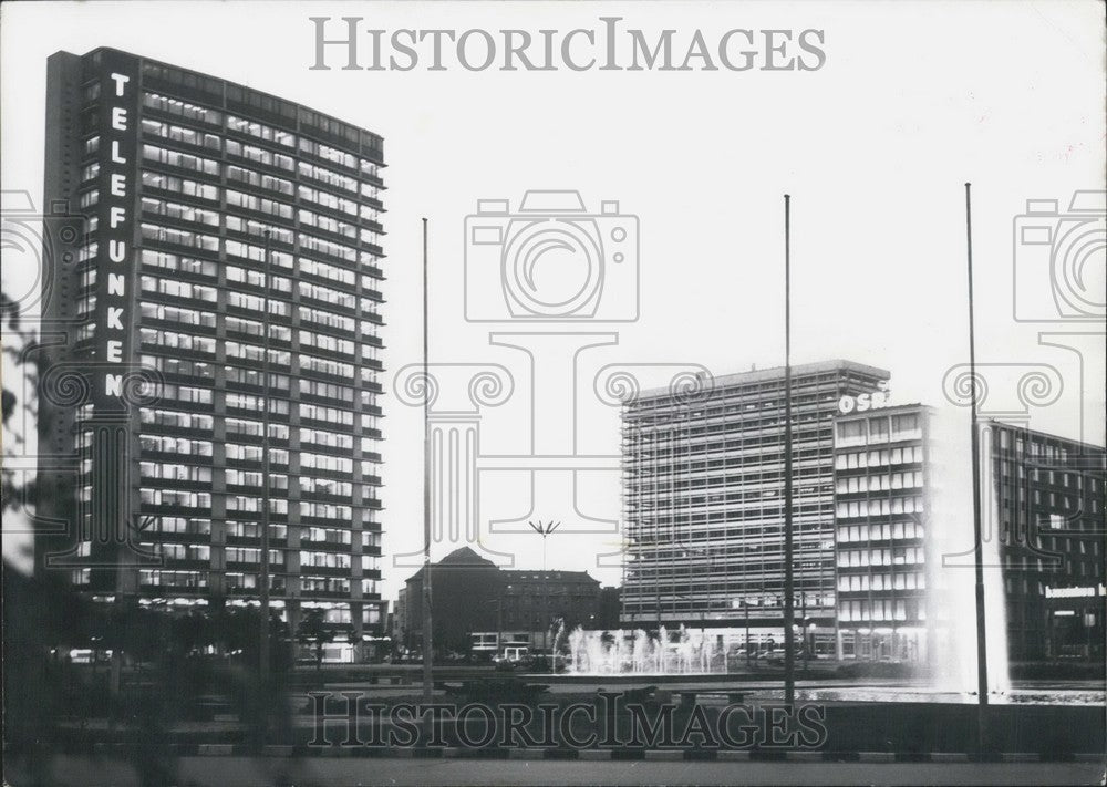 1967 Press Photo Ernst Reuter Platz in Berlin-Historic Images