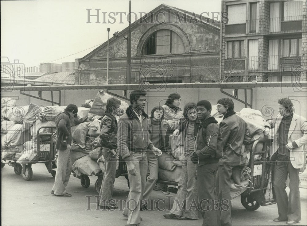 1974, Young Postal Workers Strike in Paris - Historic Images