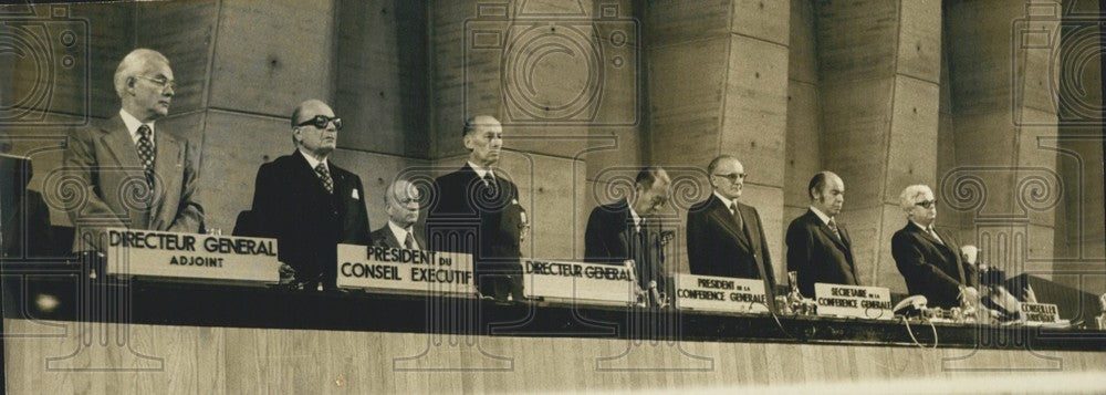 1974, UNESCO General Conference - Historic Images