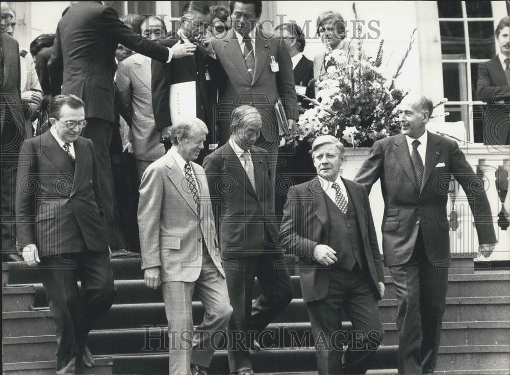 1978 Press Photo Summit of Bonn-Historic Images