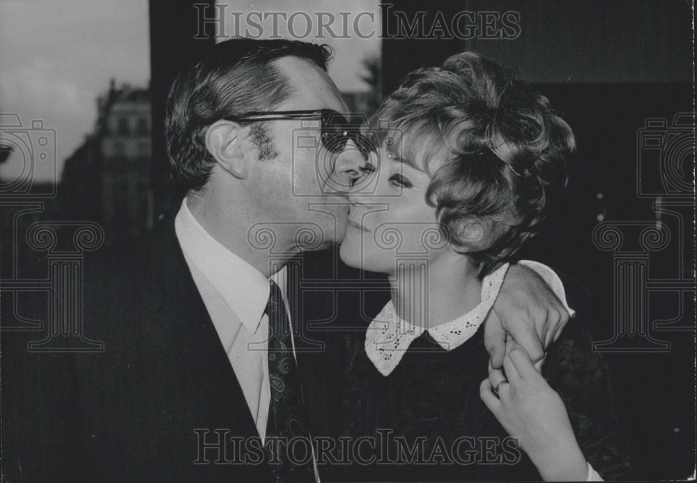 1967, Jean Pompougnac Marries Actress Martine Ferre - Historic Images