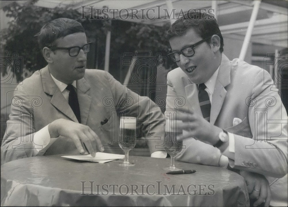 1966 Press Photo Peter and Ulrich Schamoni.-Historic Images