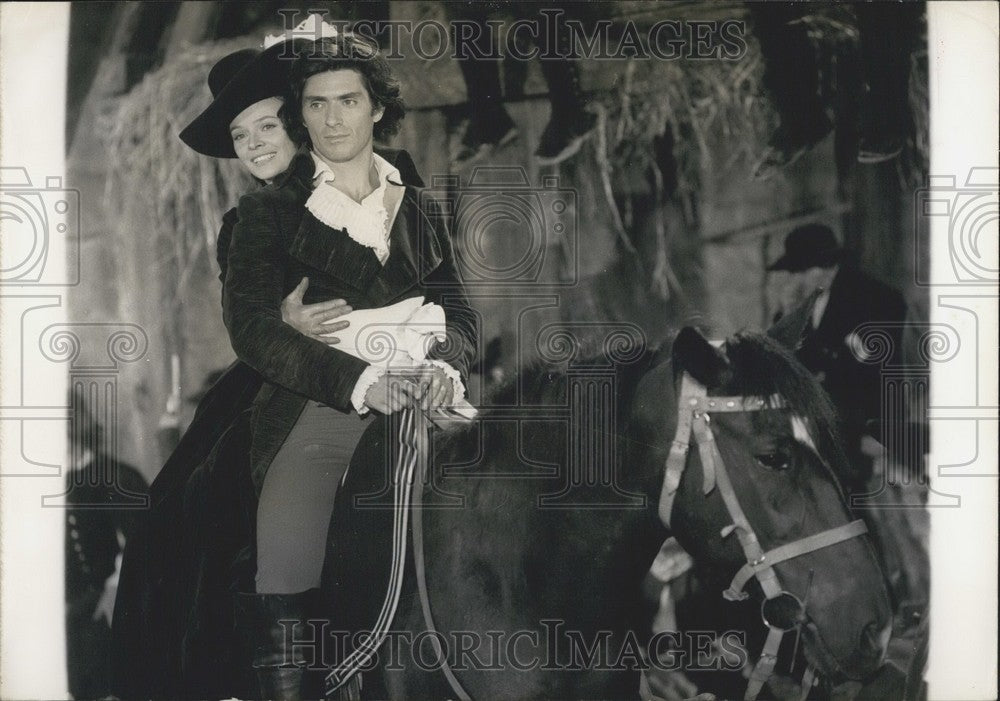 1970, Samy Frey & Laura Antonelli Film The Bride of the Year II - Historic Images