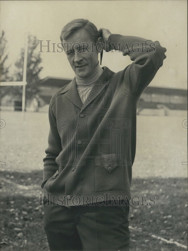 1966 Press Photo Male Models Wearing Lanvin Hunting Jacket-Historic Images