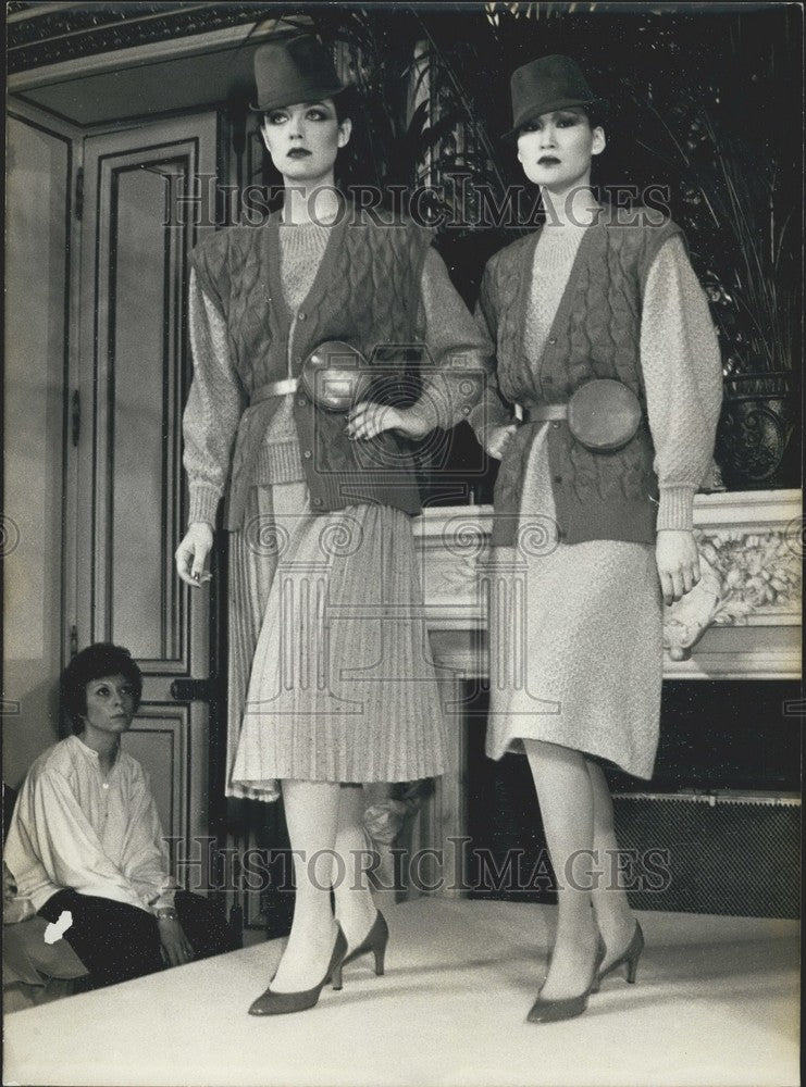 1978 Press Photo Dorian Niederhauser (Switzerland) Hanro Collection Models - Historic Images