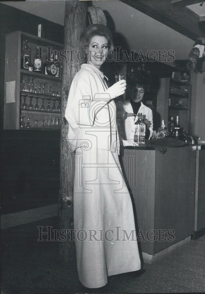 1964 Press Photo Association of the German Leather Industry fashions - Historic Images