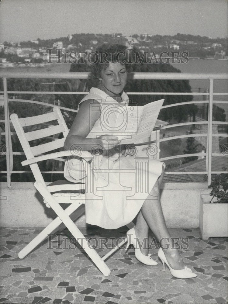 1962, Edith Piaf's Half-Sister: Denise Gassion - Historic Images