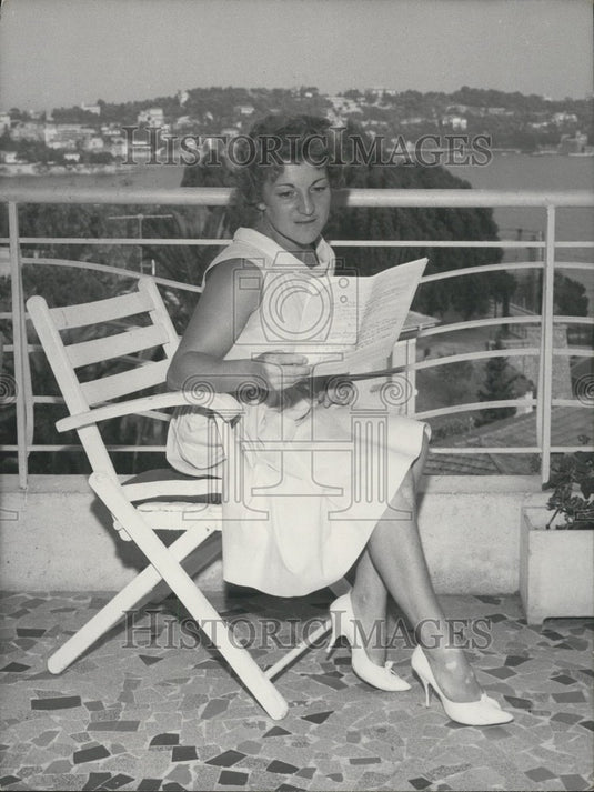 1962, Edith Piaf's Half-Sister: Denise Gassion - Historic Images