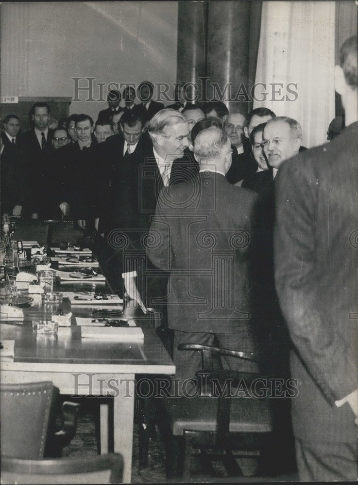 1954 Press Photo Four Powers Conference in Berlin.-Historic Images