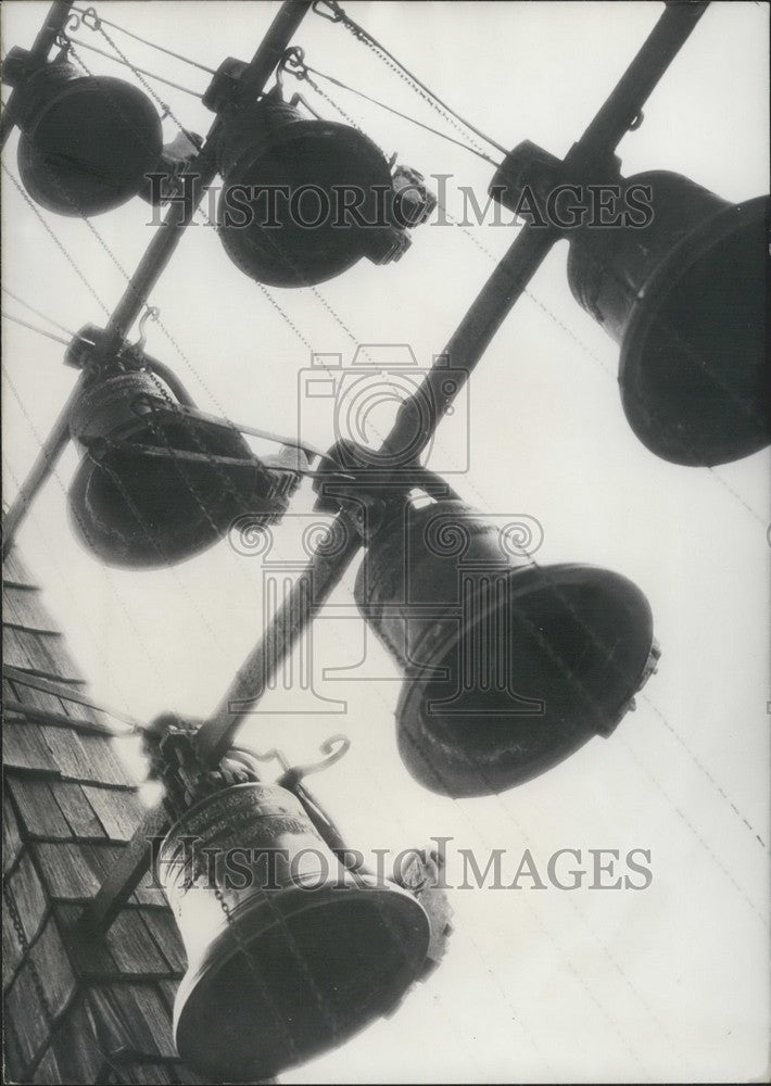 1966 Press Photo Glockenspiels in Germany. - Historic Images