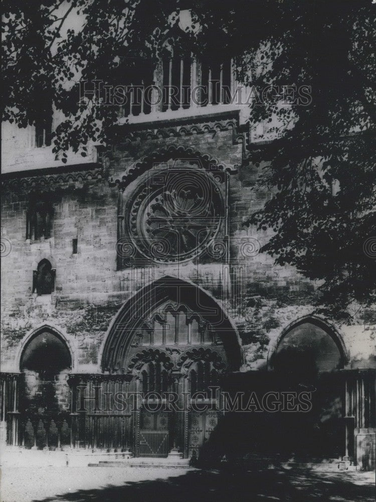 1959 Press Photo Halberstadt Cathedral. Germany.-Historic Images