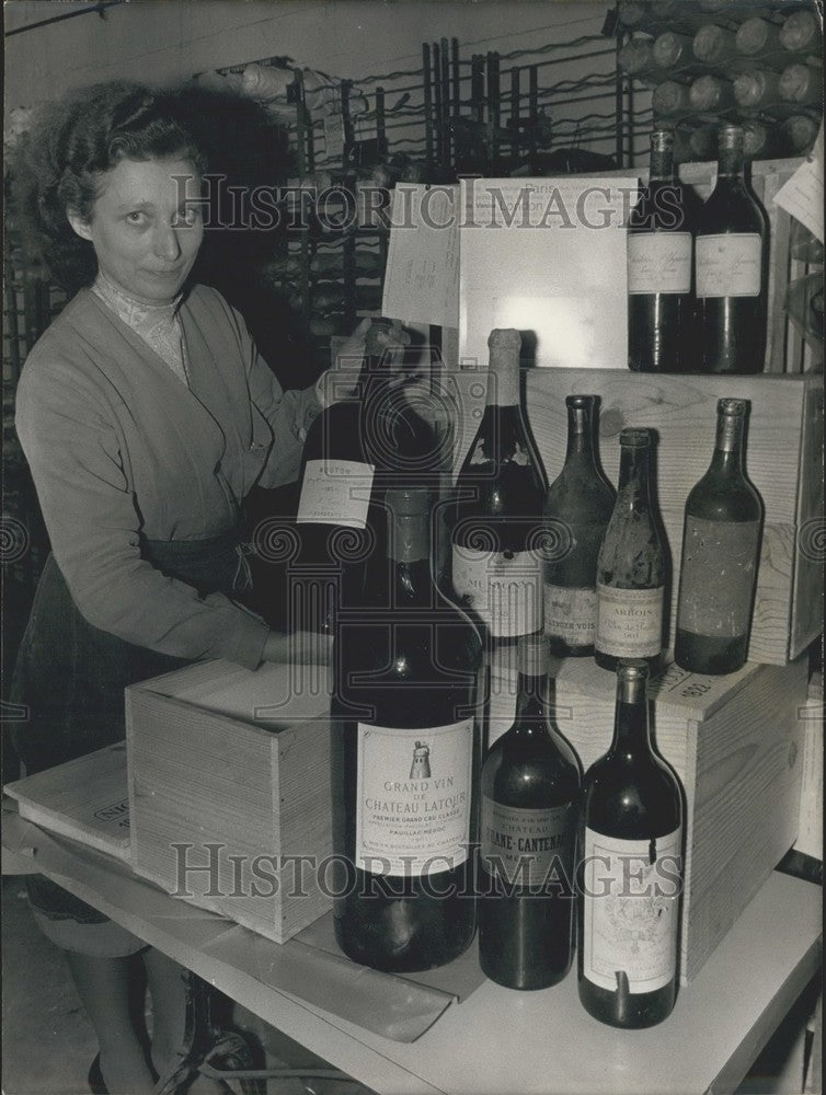 1972 Press Photo Prestigious Vintage Wines-Historic Images