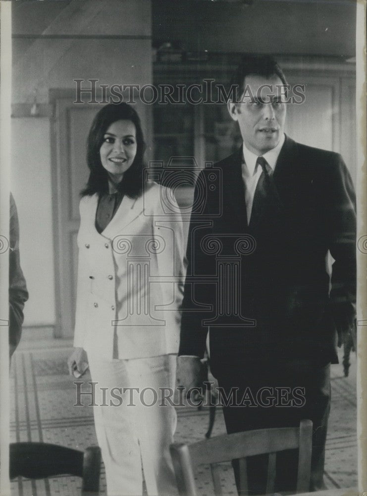 1968 Newlyweds Michele Mercier and Claude Bourillot - Historic Images