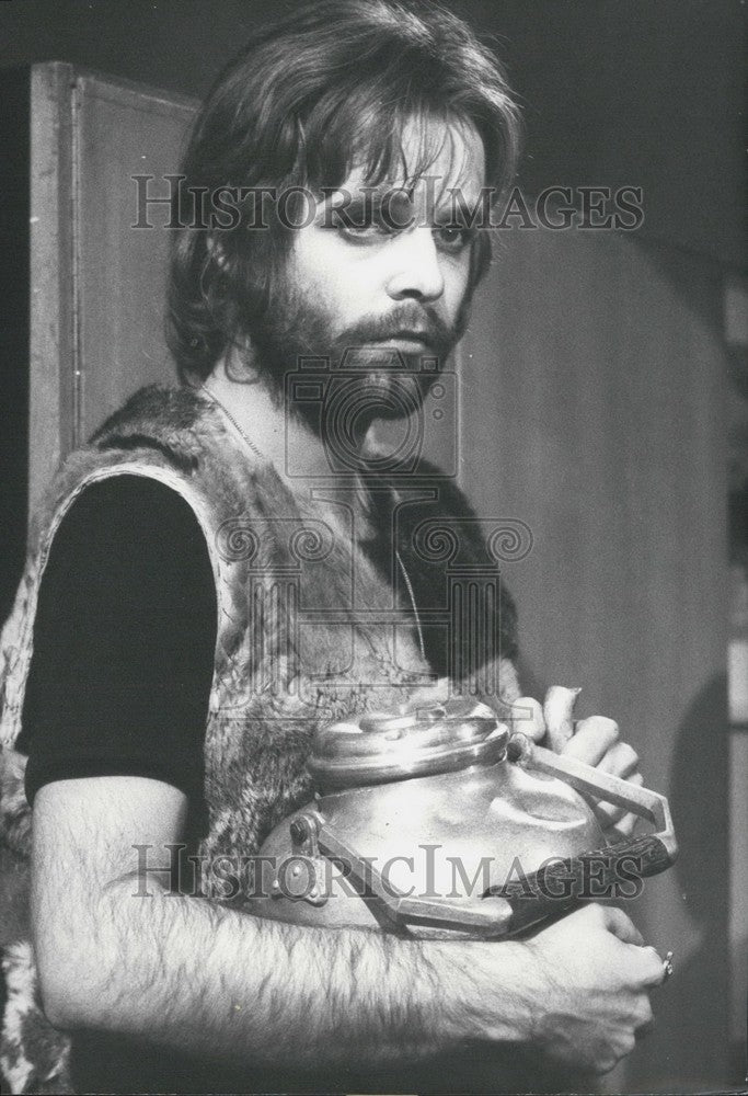 1969 Press Photo German Actor Thomas Fritsch in "Kommissar" series. - Historic Images