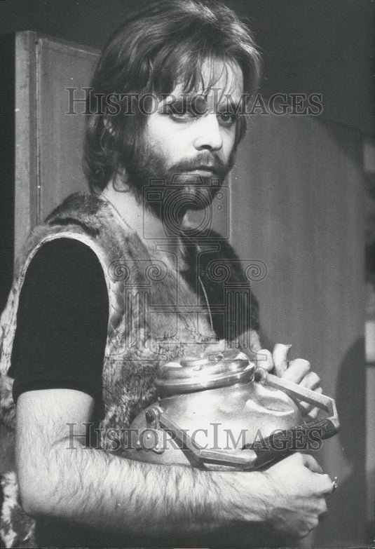 1969 Press Photo German Actor Thomas Fritsch in "Kommissar" series. - Historic Images