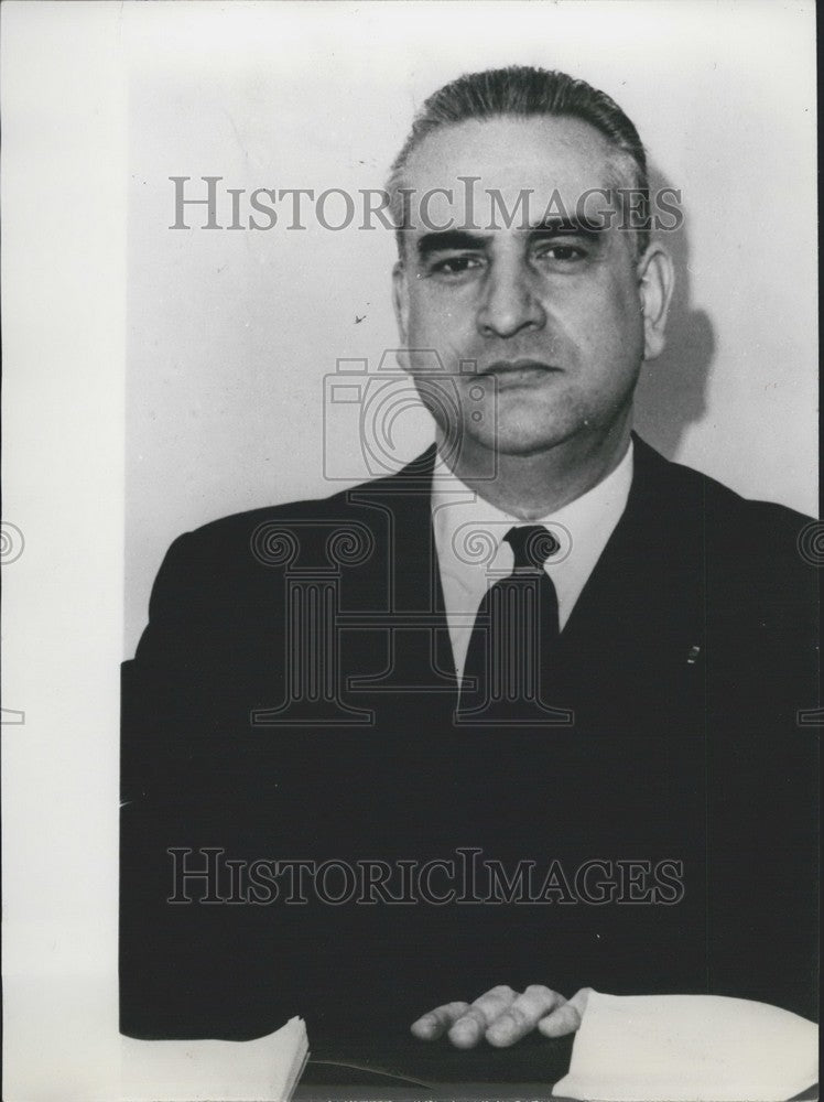 1962, New French Colonial Head of Algeria Christian Fouchet - Historic Images