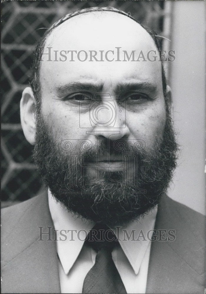 1980, France's New Rabbi Rene Sirat - Historic Images