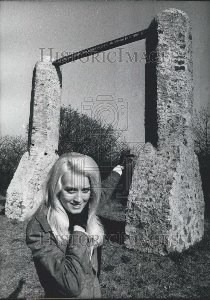 1969, Hessian City of Maenzenberg. Germany. Tourist Attraction. - Historic Images