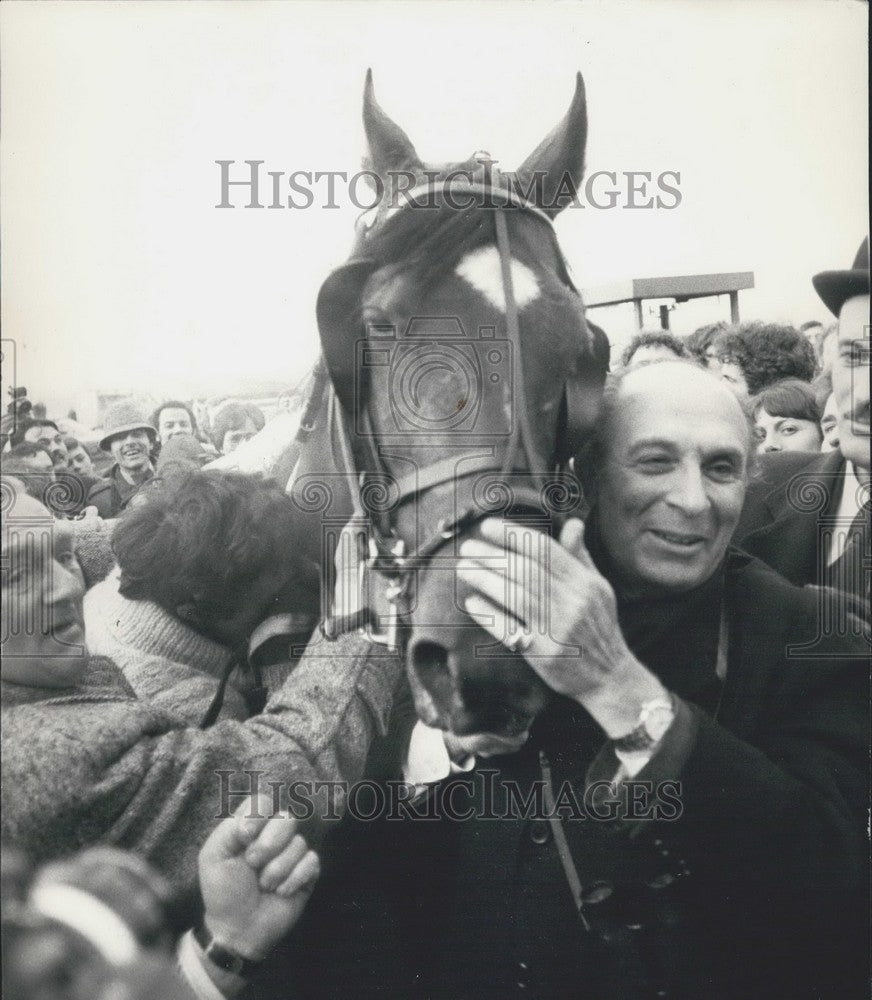 1980 America Prix Winner Eleazar & Owner Weisweiller, Vincennes - Historic Images
