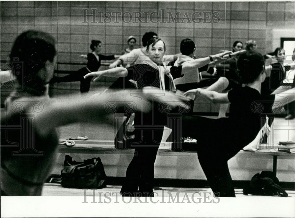 1981 Press Photo Professor Jurgen Pagels ,choreographer - Historic Images