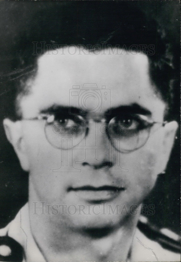 1963, Portrait of Captain Robert Poinard - Historic Images