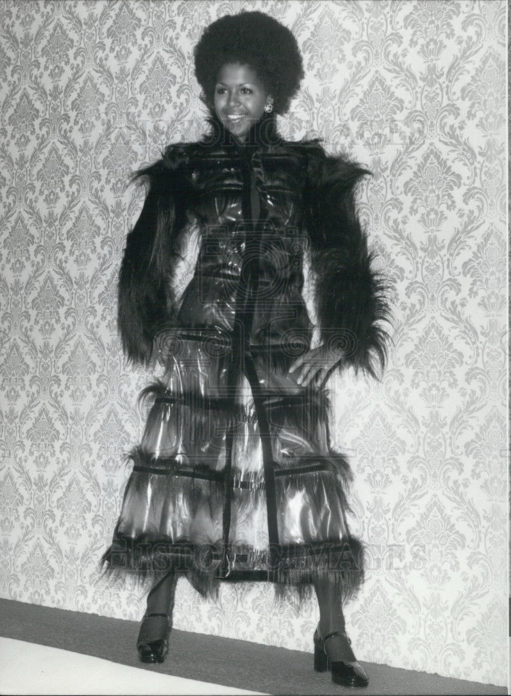 1972 Press Photo International Fashion Show in Berlin Dept. Store.-Historic Images