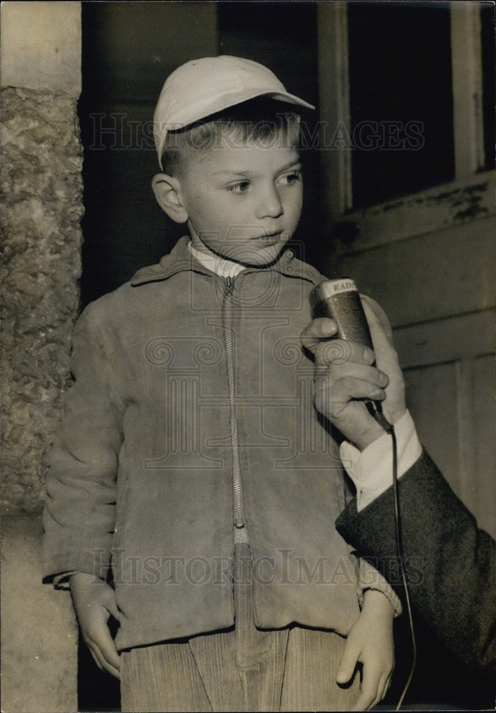 1960 Press Photo Thierry Tetraz: Friend of Missing Child, Eric Peugeot-Historic Images