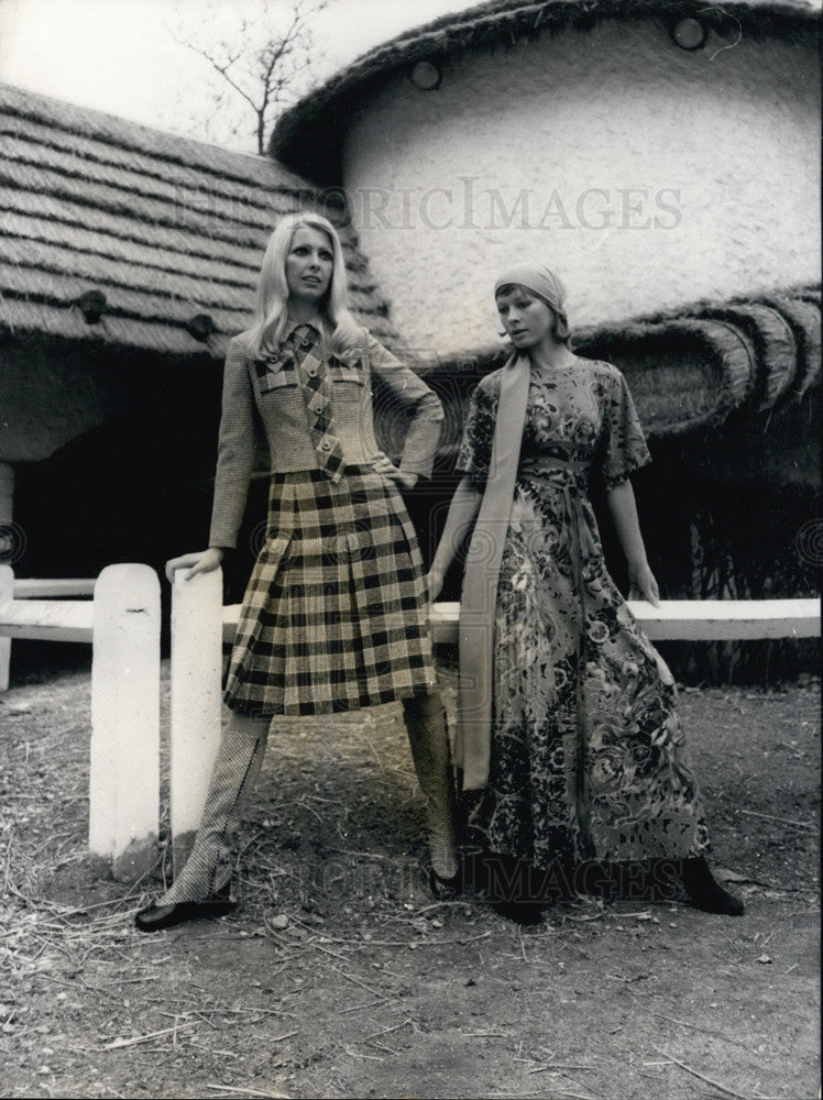 1971, Ensembles from David Molho's Fall and Winter Collection - Historic Images